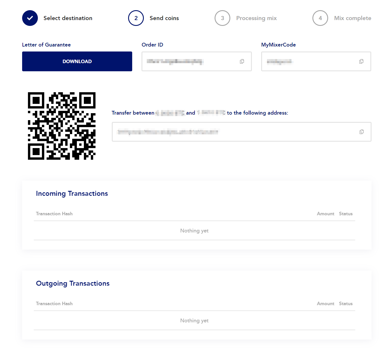 mycryptomixer tutorial